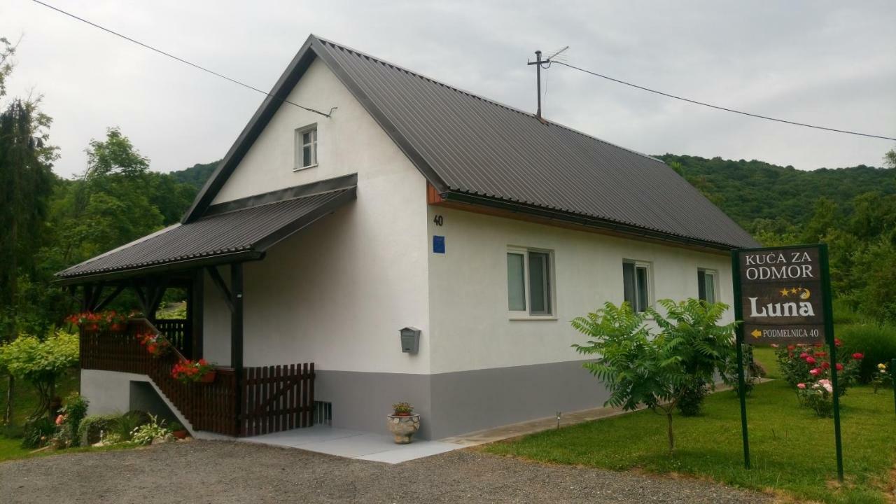 Kuca Za Odmor Luna Willa Slunj Zewnętrze zdjęcie